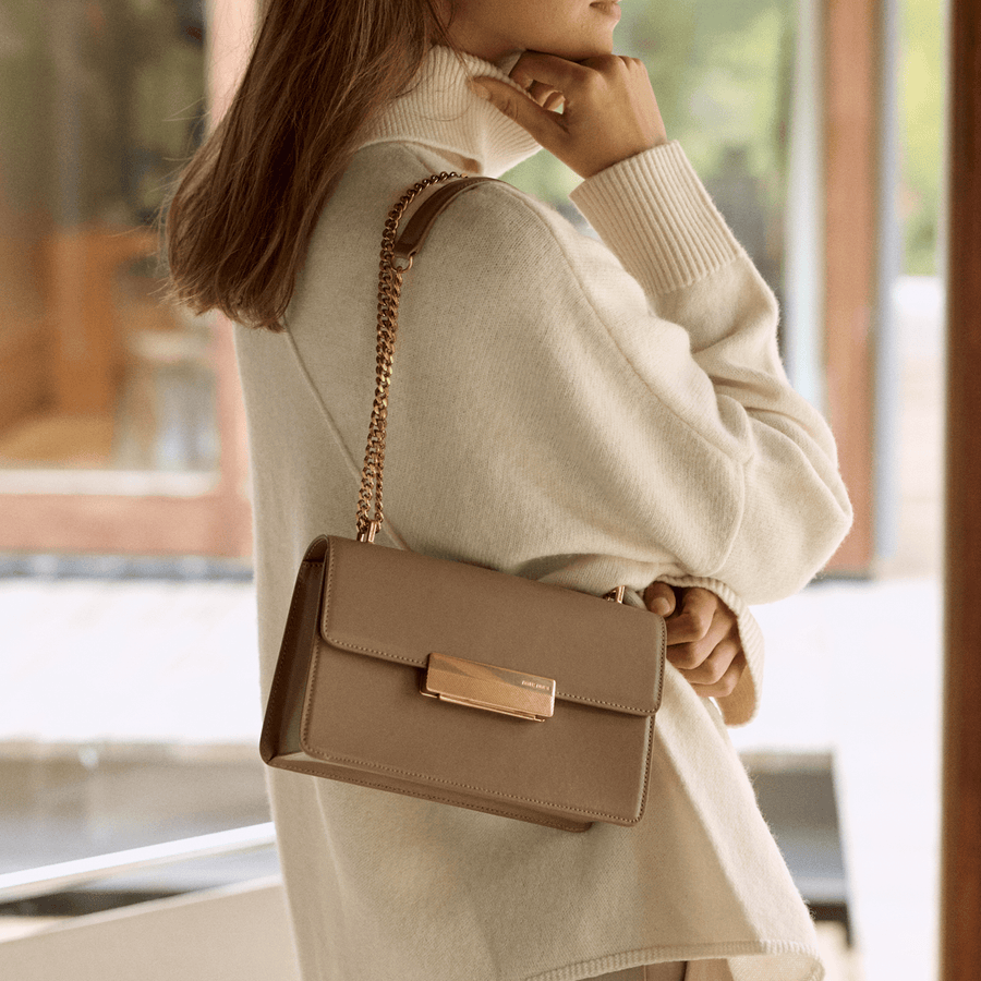 Alma Gold Edition - Cuir Box Taupe Ateliers Auguste