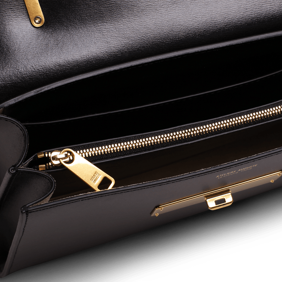 Capucine Gold Edition - Cuir Box Noir Ateliers Auguste