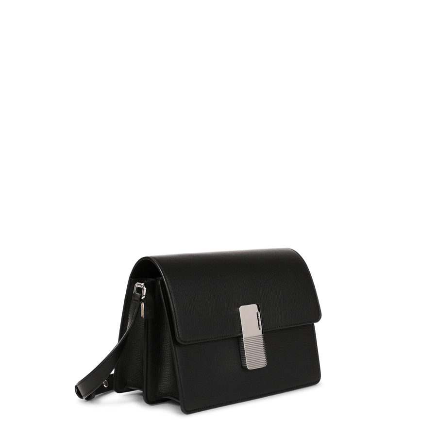 Gabriel Silver Edition - Cuir Grainé Noir Ateliers Auguste