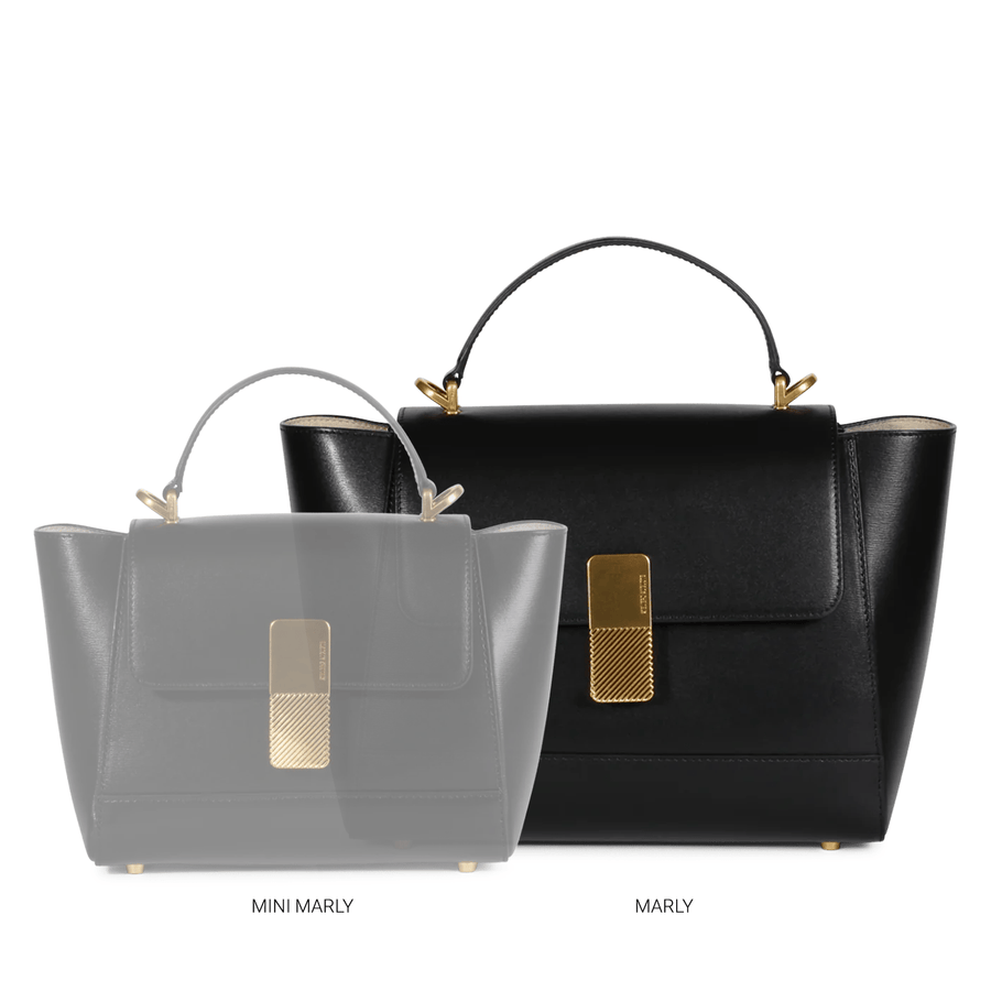 Marly Gold Edition - Cuir Box Noir Ateliers Auguste