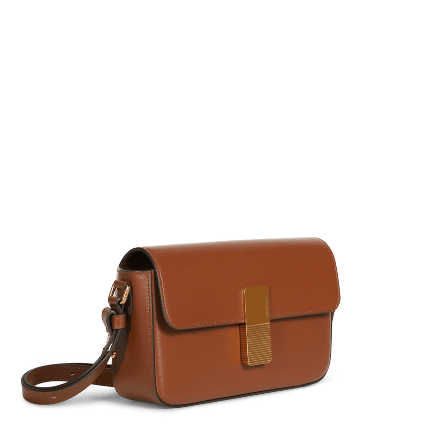Monceau Baguette Gold Edition - Cuir Box Camel Ateliers Auguste
