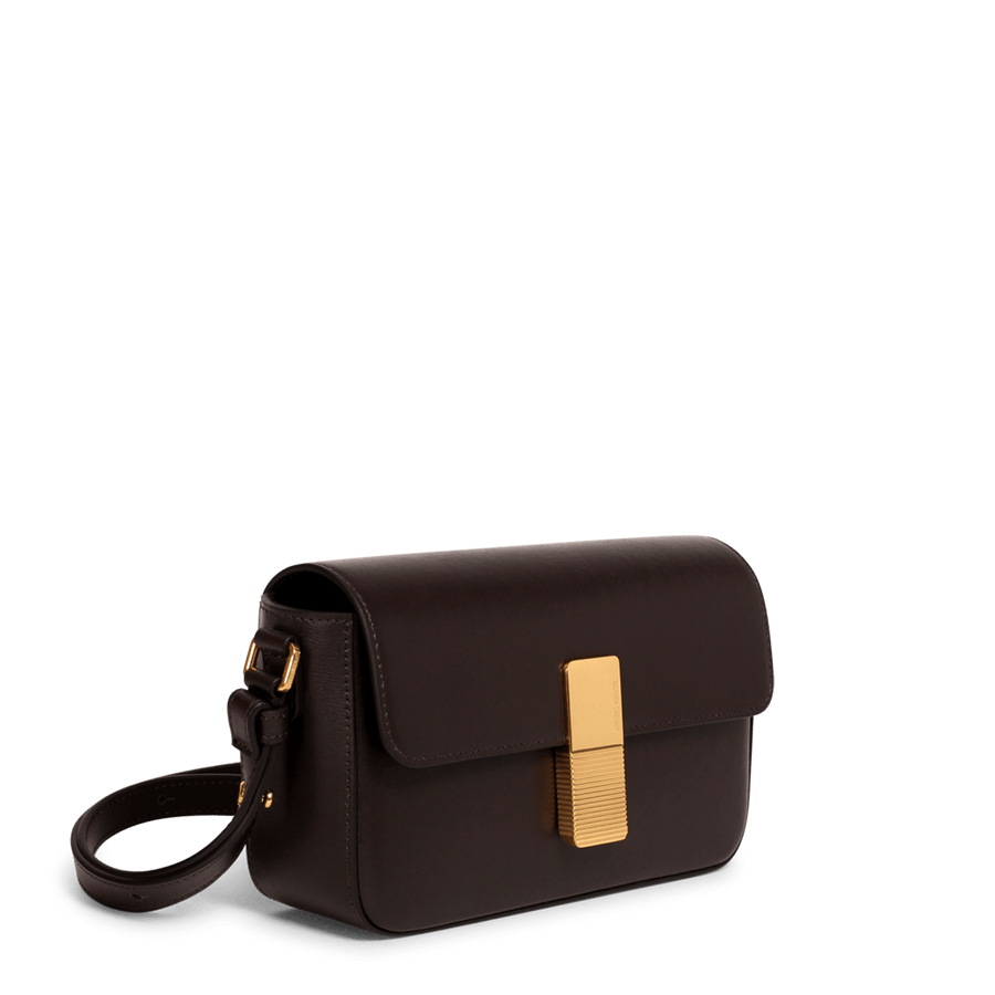 Monceau Baguette Gold Edition - Cuir Box Chocolat Ateliers Auguste